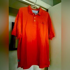Brand new Orvis XL Orange knit polo